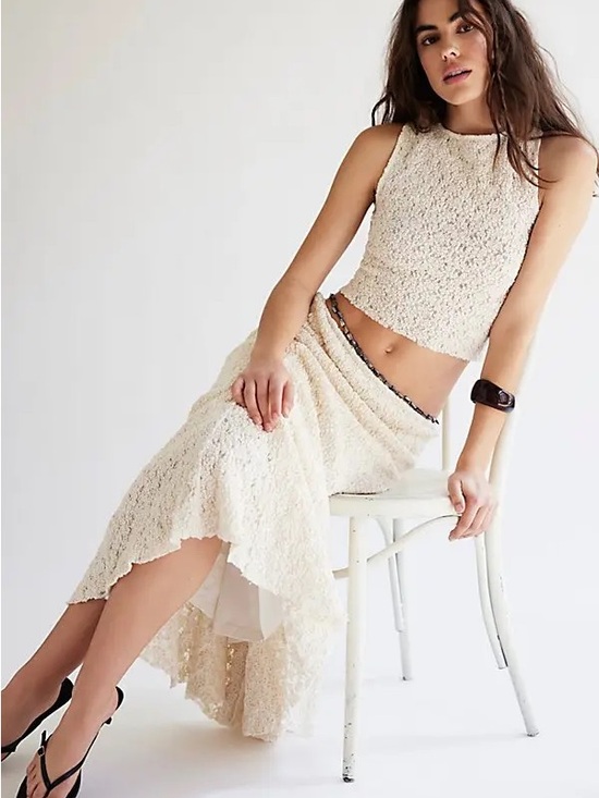 Free People Dresses & Skirts - Laney Set - Natural Combo